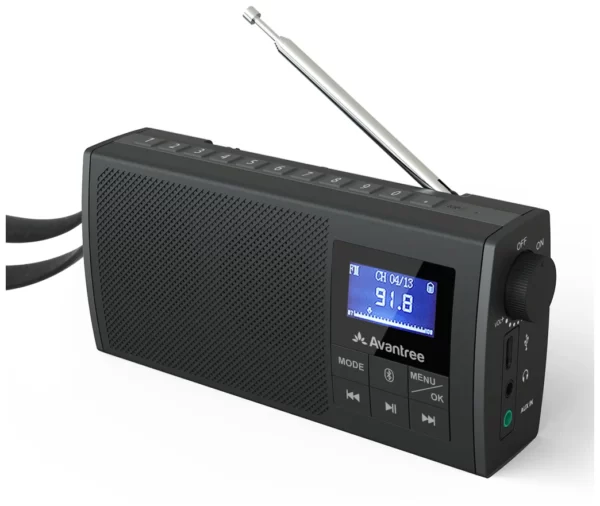Беспроводная стереоакустика с FM радио и SD слотом Avantree Soundbyte (Обновленная версия - SP860S)
